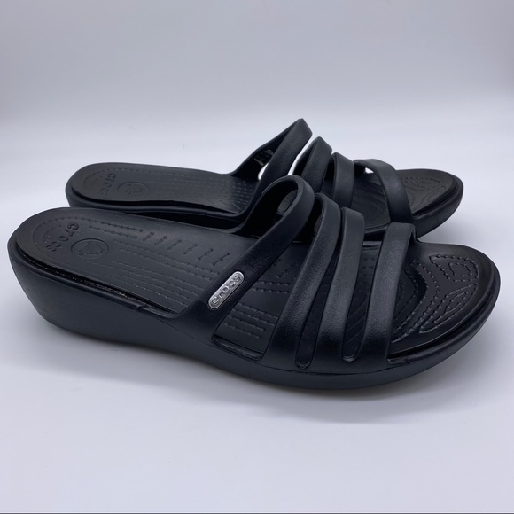 crocs rhonda wedge sandal